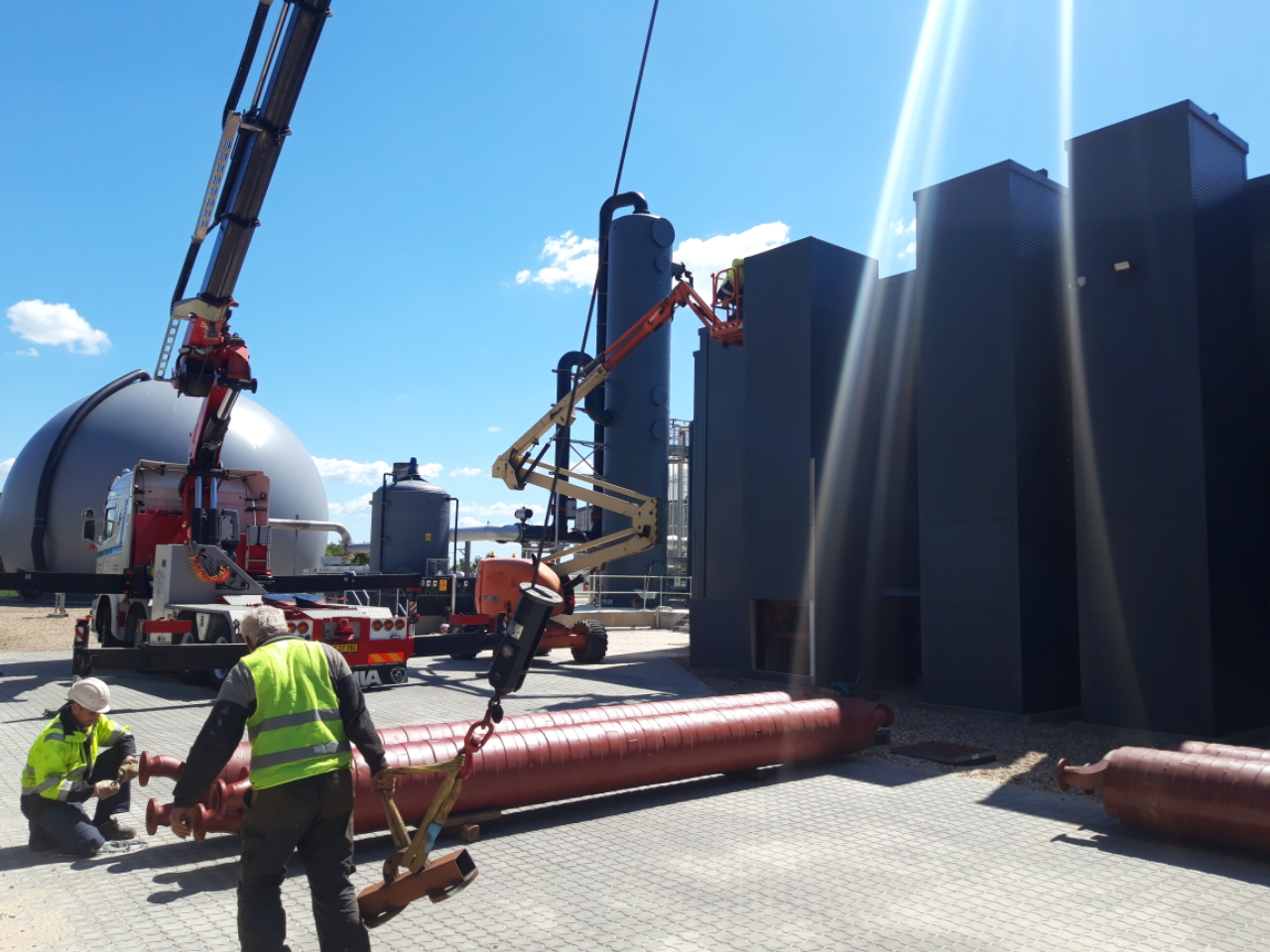 MONT HEX – reliable and efficient heat recovery in biogas plants